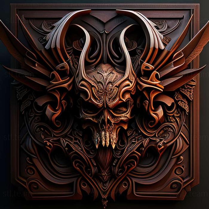3D model Diablo III Ultimate Evil Edition game (STL)